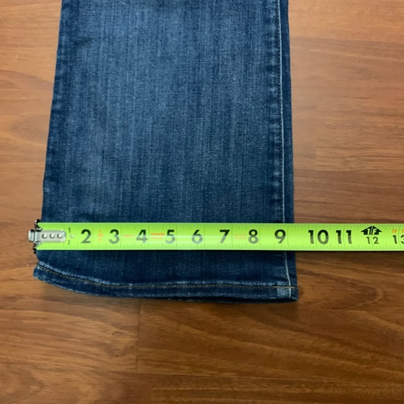 Women’s GAP, 1969 boho/western stretch bootcut blue jeans/ 33R/ US size 14-16 - Picture 12 of 14